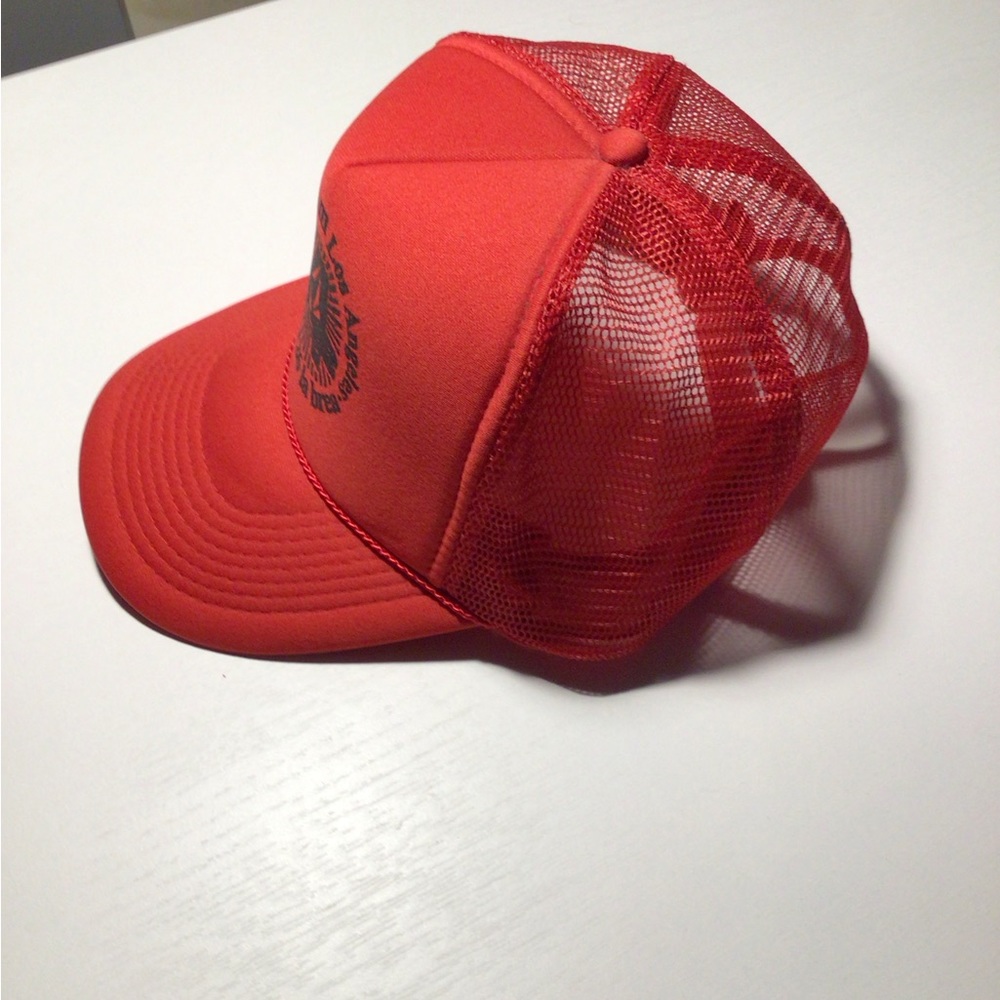 Volcom Red Trucker Hat - Picture 6 of 9